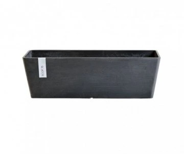 Ecopots BALC BRUGES NOIR 55CM R EAU 1 Ecopots BALC BRUGES NOIR 55CM R EAU