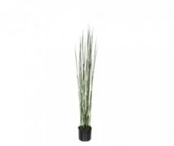 BAMBOU ARTIFICIEL /POT VERT -H120XD15CM