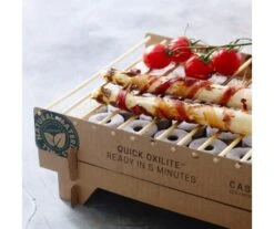 CASUSGRILL - MINI BARBECUE BIODEGRADABLE A USAGE UNIQUE