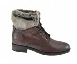 BOTTINE BADICE BORDEAUX T41