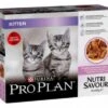 PÂTÉE POUR CHATONS NUTRISAVOUR KITTEN A LA DINDE EN SAUCE 10X85G - PURINA PRO PLAN