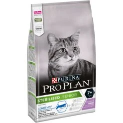CROQUETTES ADULTE STERILISED +7ANS DINDE 3KG - PURINA PRO PLAN -Jardin Extérieur cat senior 7 steri dinde 15k 1