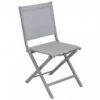 CHAISE PLIANTE THEMA ICE/ARGENT - Proloisirs