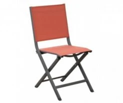 CHAISE PLIANTE THEMA CAFE/PAPRIKA - Proloisirs