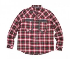 CHEMISE CARACAS ML ROUGE XXL