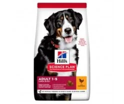 CROQUETTES CHIEN ADULTE GRANDE RACE POULET 18KG - HILL'S
