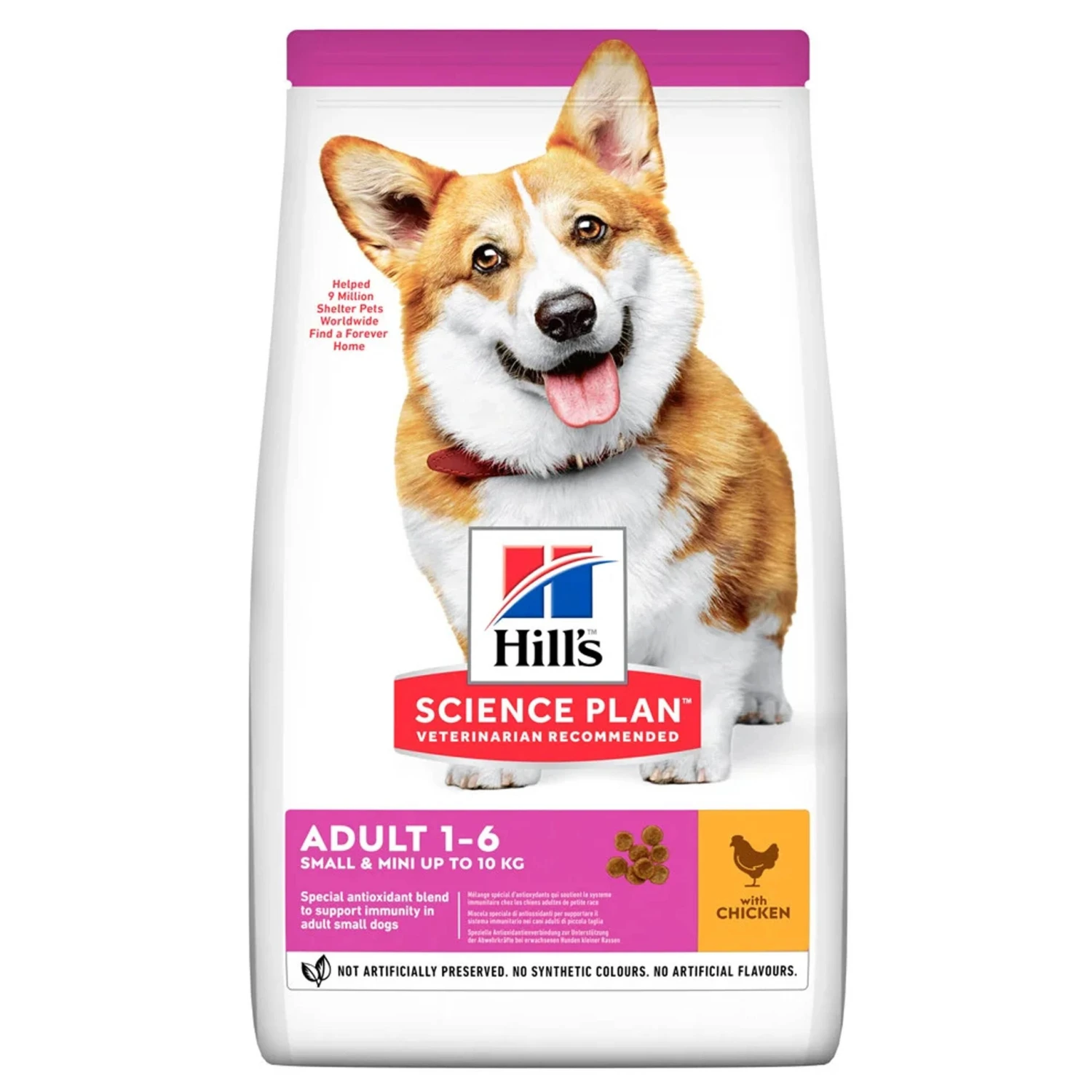 CROQUETTES CHIEN ADULTE SMALL & MINI POULET 3KG - HILL'S 2 CROQUETTES CHIEN ADULTE SMALL & MINI POULET 3KG - HILL'S – Image 2