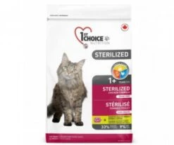 CROQUETTES CHAT STERILISED NO GRAIN POULET 2,4KG - 1ST CHOICE NUTRITION