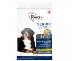 CROQUETTES CHIEN SENIOR MOYEN ET GRAND RACE POULET 15KG - 1ST CHOICE