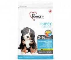 CROQUETTES CHIOT MOYENNE ET GRANDE RACE POULET 15KG - 1ST CHOICE NUTRITION