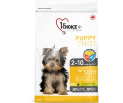 CROQUETTES CHIOT PETITE RACE - POULET 2,72KG - 1ST CHOICE NUTRITION