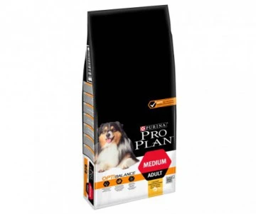 CROQUETTES CHIEN ADULTE MEDIUM OPTIBALANCE POULET 14KG - PURINA PRO PLAN 1 CROQUETTES CHIEN ADULTE MEDIUM OPTIBALANCE POULET 14KG - PURINA PRO PLAN
