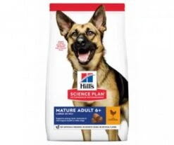CROQUETTES CHIEN MATURE 5+ GRANDE RACE POULET 18KG - HILL'S