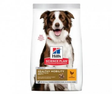 CROQUETTES CHIEN ADULTE MEDIUM HEALTHY MOBILITY POULET 12KG - HILL'S 1 CROQUETTES CHIEN ADULTE MEDIUM HEALTHY MOBILITY POULET 12KG - HILL'S