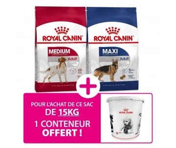 CROQUETTES CHIEN MEDIUM ADULT 15KG - ROYAL CANIN 2 CROQUETTES CHIEN MEDIUM ADULT 15KG - ROYAL CANIN – Image 2