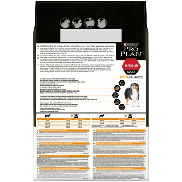 CROQUETTES CHIEN ADULTE MEDIUM OPTIBALANCE POULET 3KG - PURINA PRO PLAN 4 CROQUETTES CHIEN ADULTE MEDIUM OPTIBALANCE POULET 3KG - PURINA PRO PLAN – Image 4