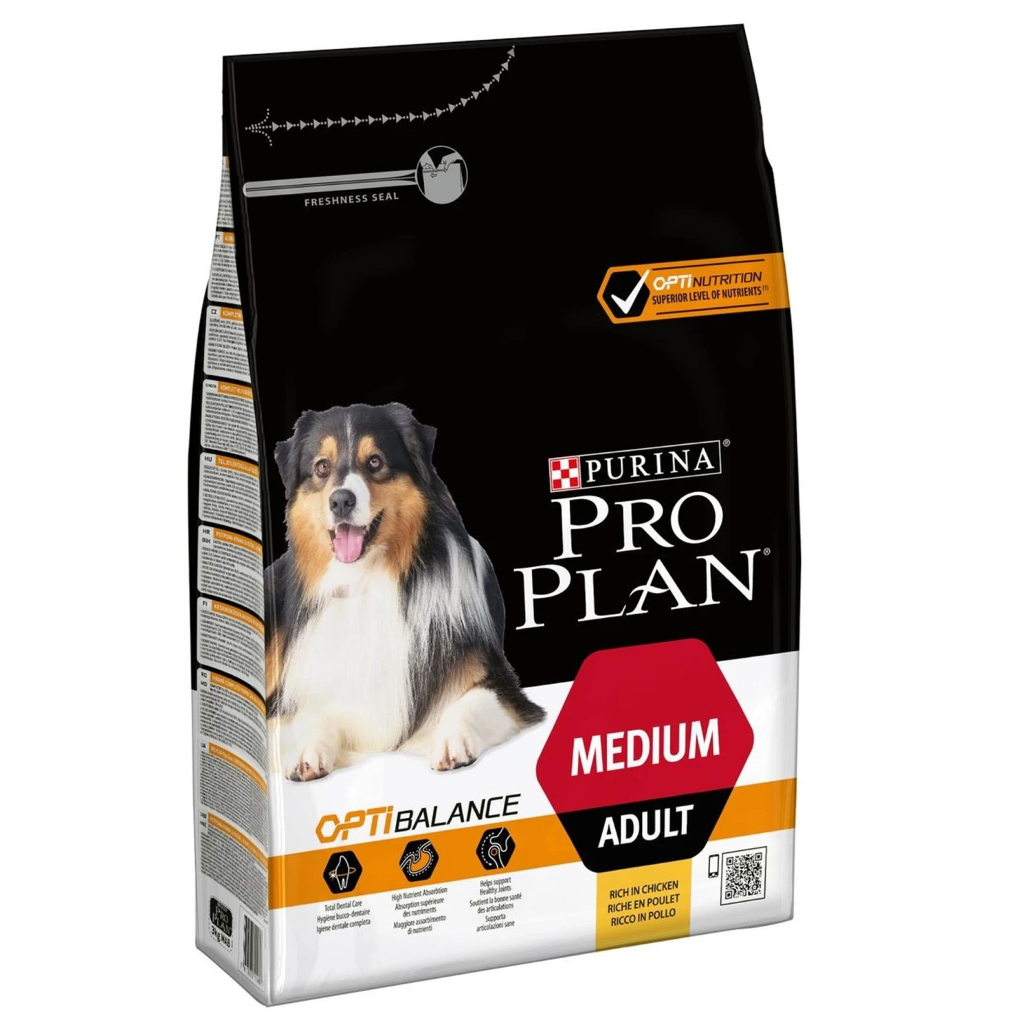 CROQUETTES CHIEN ADULTE MEDIUM OPTIBALANCE POULET 3KG - PURINA PRO PLAN 2 CROQUETTES CHIEN ADULTE MEDIUM OPTIBALANCE POULET 3KG - PURINA PRO PLAN – Image 2