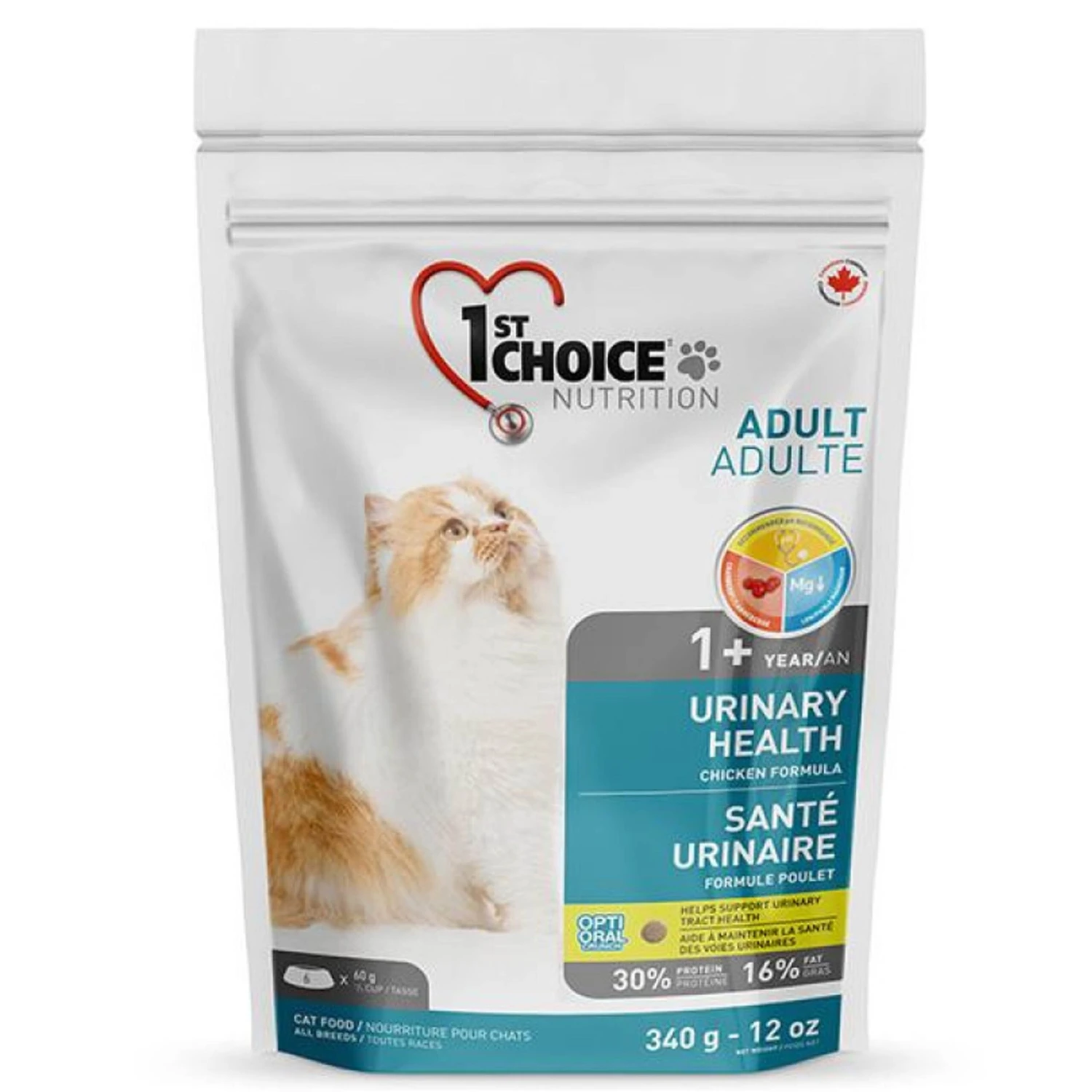 CROQUETTES CHAT SANTE URINAIRE POULET 1.8KG - 1ST CHOICE NUTRITION 2 CROQUETTES CHAT SANTE URINAIRE POULET 1.8KG - 1ST CHOICE NUTRITION – Image 2