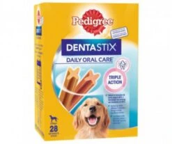 BÂTONNETS Â MÂCHER POUR GRAND CHIEN DENTASTIX 28 BÂTONNETS - PEDIGREE