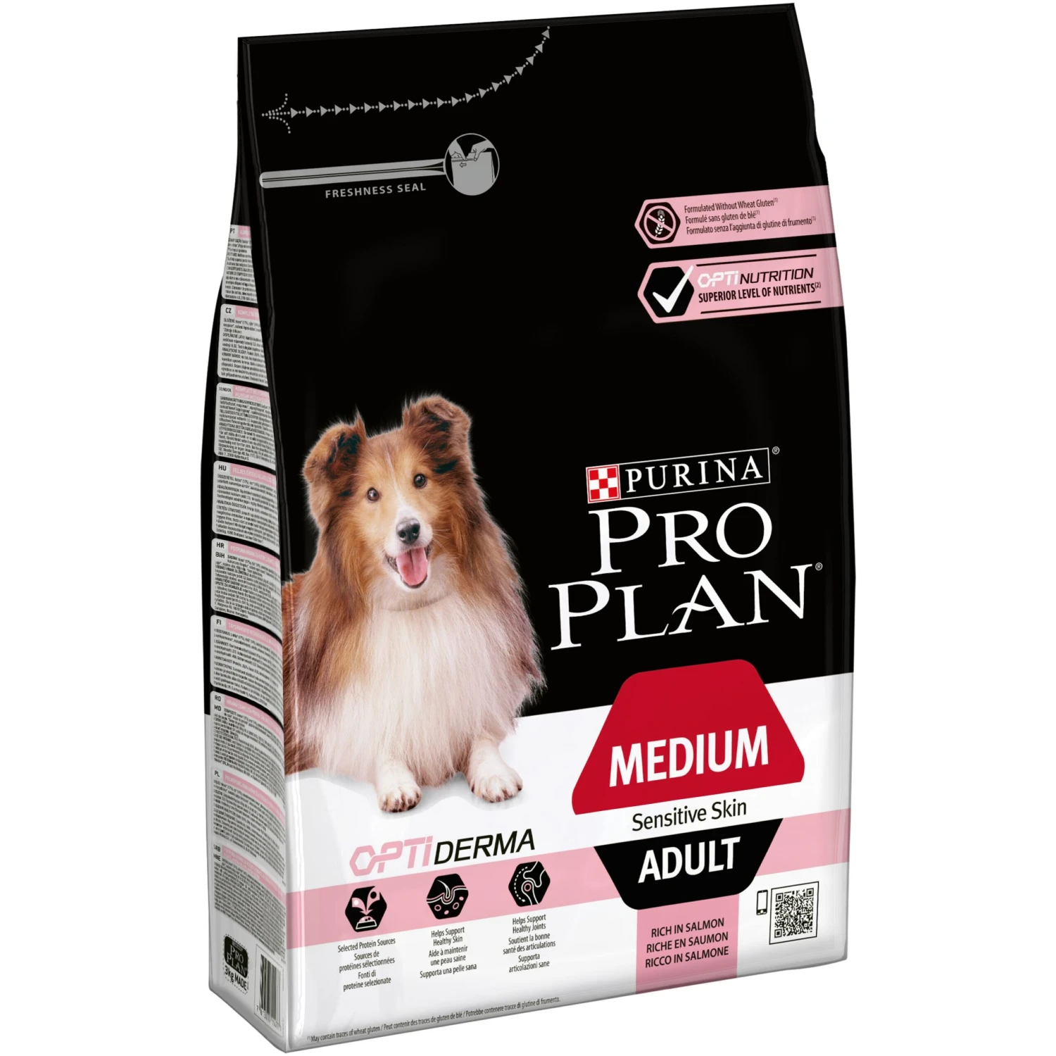 CROQUETTES CHIEN ADULTE MEDIUM SENSITIVE SKIN SAUMON 7KG - PURINA PRO PLAN 2 CROQUETTES CHIEN ADULTE MEDIUM SENSITIVE SKIN SAUMON 7KG - PURINA PRO PLAN – Image 2