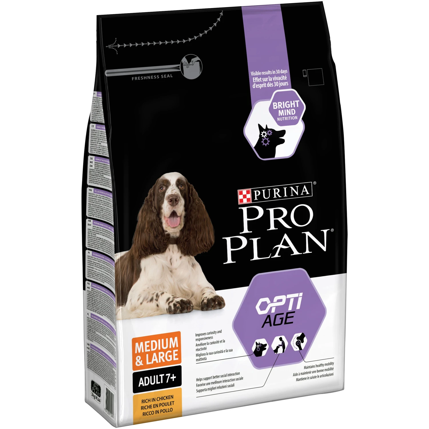 CROQUETTES CHIEN ADULTE 7+ MEDIUM & LARGE SENSITIVE SKIN 14KG - PURINA PRO PLAN 3 CROQUETTES CHIEN ADULTE 7+ MEDIUM & LARGE SENSITIVE SKIN 14KG - PURINA PRO PLAN – Image 3