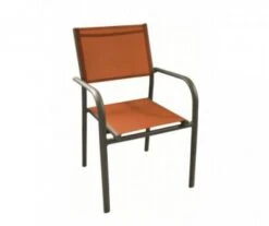FAUTEUIL EMPILABLE DUCA CAFE/PAPRIKA - Proloisirs
