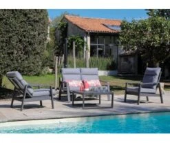 FAUTEUIL LOUNGE LE MARSEILLE - PROLOISIRS 11 FAUTEUIL LOUNGE LE MARSEILLE - PROLOISIRS -Jardin Extérieur fauteuil lounge 5