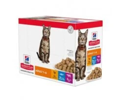 PATEE CHAT ADULT 3 SAVEURS 12X85GR - Hill's SCIENCE PLAN