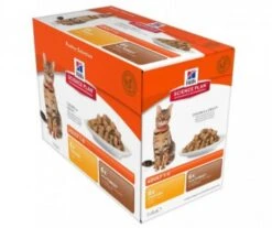 PATEE CHAT ADULT PACK 6 POULET6 DINDE 12X85GR - Hill's SCIENCE PLAN