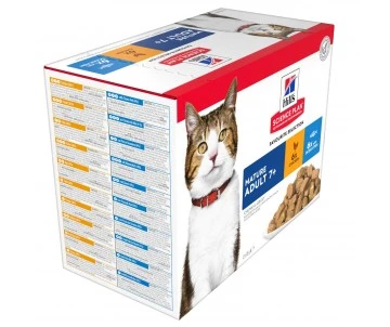 PATEE CHAT MATURE POULET ET POISSON 12X85GR - Hill's SCIENCE PLAN 2 PATEE CHAT MATURE POULET ET POISSON 12X85GR - Hill's SCIENCE PLAN – Image 2
