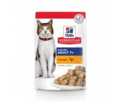 PATEE CHAT MATURE POULET ET POISSON 12X85GR - Hill's SCIENCE PLAN 6 PATEE CHAT MATURE POULET ET POISSON 12X85GR - Hill's SCIENCE PLAN -Jardin Extérieur feline mature 2