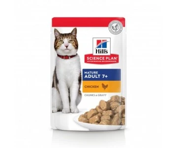 PATEE CHAT MATURE POULET ET POISSON 12X85GR - Hill's SCIENCE PLAN 3 PATEE CHAT MATURE POULET ET POISSON 12X85GR - Hill's SCIENCE PLAN – Image 3