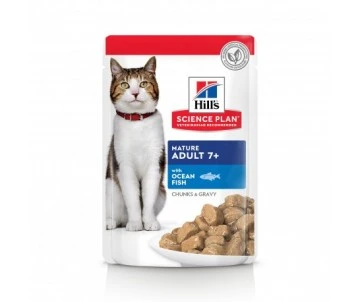 PATEE CHAT MATURE POULET ET POISSON 12X85GR - Hill's SCIENCE PLAN 4 PATEE CHAT MATURE POULET ET POISSON 12X85GR - Hill's SCIENCE PLAN – Image 4