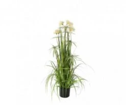 HERBE POM POM ARTIFICIEL VERT H120CM