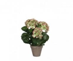 HORTENSIA VERT ARTIFICIEL H40XD35CM