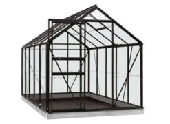 INTRO GROW LILY 6.2M2 NOIR RAL 9005 -Jardin Extérieur intro grow lily 62m2 alu 2