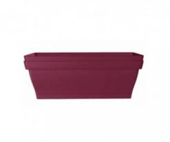 LOT DE 2 JARDINIERES ROMEO GRIOTTE 50CM + SOUCOUPE