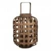 LANTERNE MARRON F. H42,5XD30,5