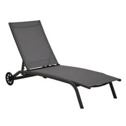 BAIN DE SOLEIL CÉLIO GRIS/PAPRIKA 9 BAIN DE SOLEIL CÉLIO GRIS/PAPRIKA -Jardin Extérieur lit de soleil 14