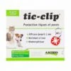 MÉDAILLE TIC-CLIP PROTECTION TIQUES ET PUCES - ANIBIO
