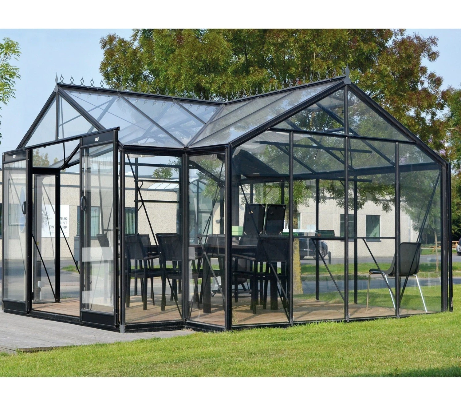 ORANGERIE HELENE 15.79M2 ALU COLORIS RAL AU CHOIX 2 ORANGERIE HELENE 15.79M2 ALU COLORIS RAL AU CHOIX – Image 2