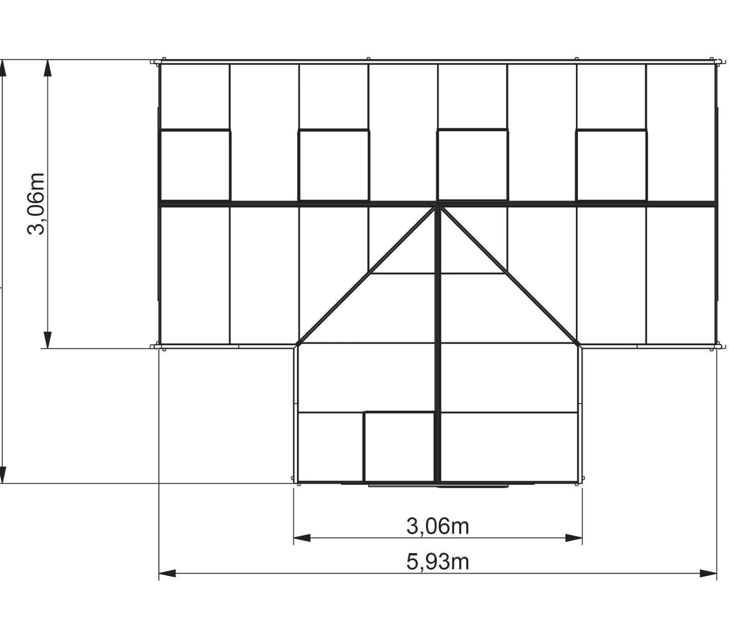 ORANGERIE SOPHIE 22.59M2 ALU COLORIS RAL AU CHOIX 5 ORANGERIE SOPHIE 22.59M2 ALU COLORIS RAL AU CHOIX – Image 5