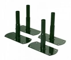 PACK 4 PIEDS DE FIXATION VERT