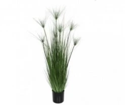PAPYRUS ARTIFICIEL /POT VERT-H150XD19,5CM