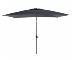 PARASOL MANIVELLE GRIS MAT 3MX2M