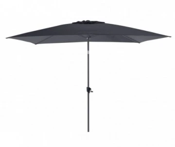 PARASOL MANIVELLE GRIS MAT 3MX2M 1 PARASOL MANIVELLE GRIS MAT 3MX2M