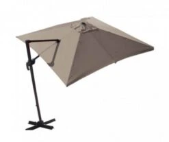 PARASOL TAUPE DEPORTE 3X3M