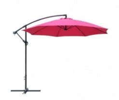 PARASOL DEPORTE Ø 3M FRAMBOISE - Proloisirs
