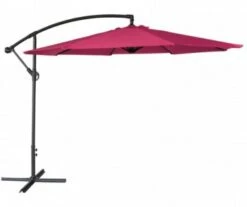 PARASOL DEPORTE ALUMINIUM Ø 300CM FUSHIA