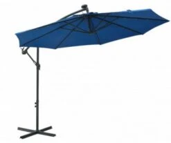 PARASOL DEPORTE ALUMINIUM Ø 300CM BLEU
